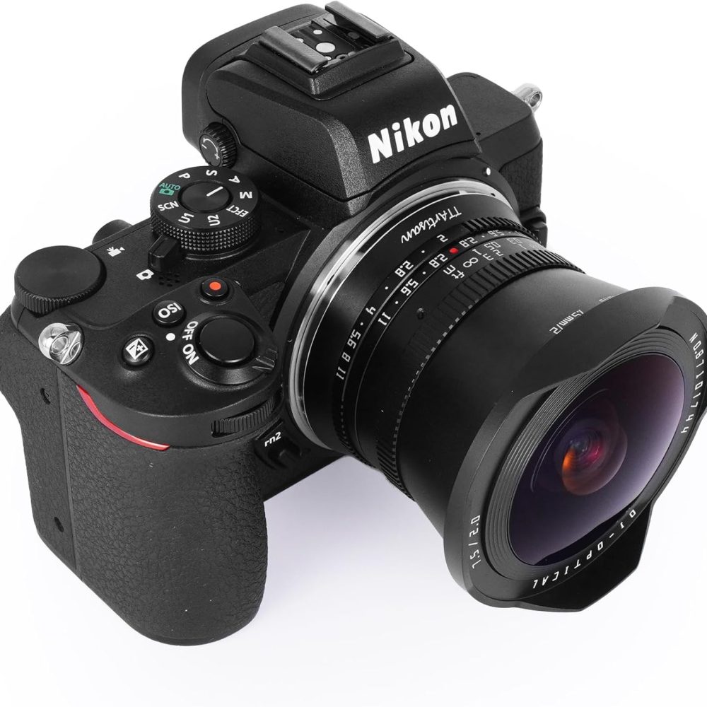 TTArtisan APS-C 7.5mm F2.0 Fisheye Lens with 180° Angle of View Half Frame Compatible with Z Mount Cameras Like Z6 Z7 Z50 Mirrorless Camera - Image 3